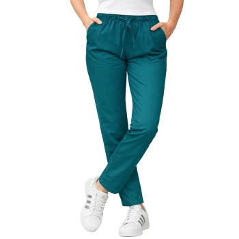 Spodnie medyczne cygaretki morskie roz. M – spodnie medyczne – odzież medyczna damska lub męska